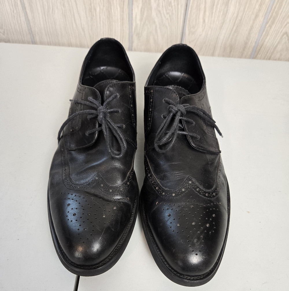 Satchi Classic Black Men's Dress Shoes